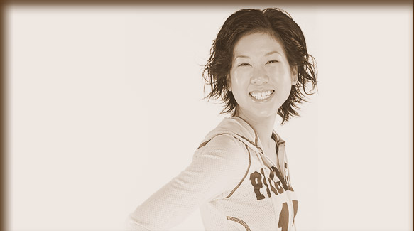 woman smiling