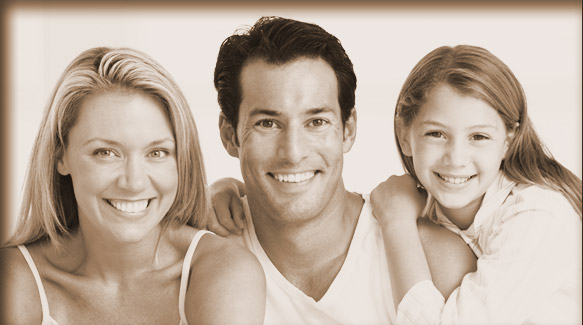 smiling family